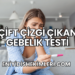Çift Çizgi Çıkan Gebelik Testi