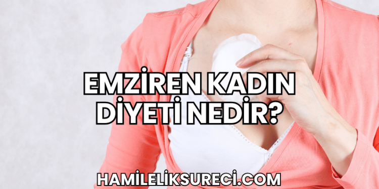 Emziren Kadın Diyeti Nedir?
