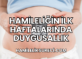 Hamileliğin İlk Haftalarında Duygusallık
