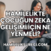 Hamilelikte Çocuğun Zeka Gelişimi İçin Ne Yenmeli?