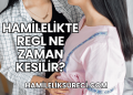 Hamilelikte Regl Ne Zaman Kesilir?