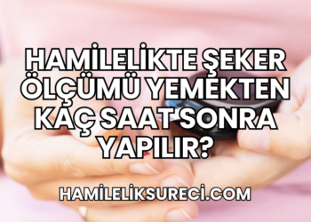 Hamilelikte Şeker Ölçümü Yemekten Kaç Saat Sonra Yapılır