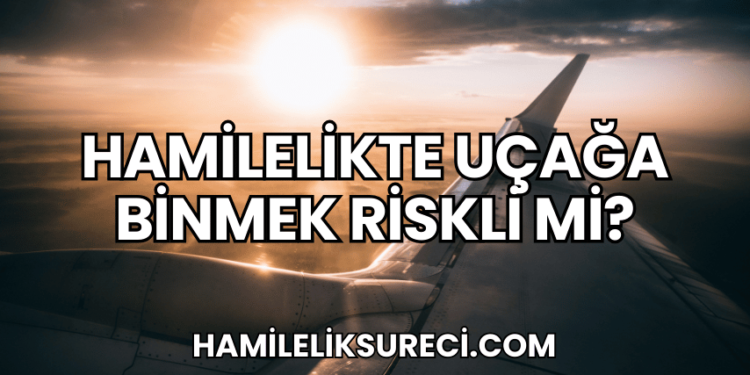 Hamilelikte Uçağa Binmek Riskli mi?