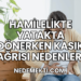 Hamilelikte Yatakta Dönerken Kasık Ağrısı Nedenleri