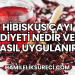 Hibiskus Çayı Diyeti Nedir ve Nasıl Uygulanır?