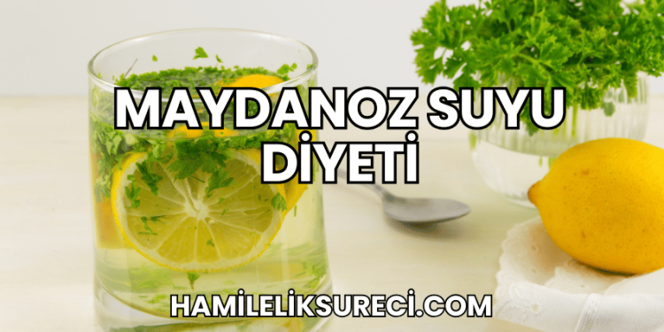 Maydanoz Suyu Diyeti