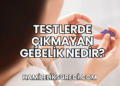 Testlerde Çıkmayan Gebelik Nedir?