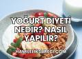 Yoğurt Diyeti Nedir? Nasıl Yapılır?