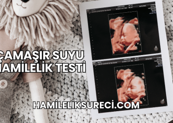 Çamaşır Suyu Hamilelik Testi