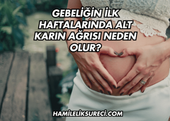 Gebeliğin İlk Haftalarında Alt Karın Ağrısı Neden Olur?