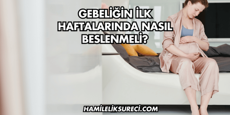 Gebeliğin İlk Haftalarında Nasıl Beslenmeli?