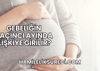 Gebeliğin Kaçıncı Ayında İlişkiye Girilir?