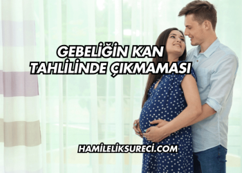 Gebeliğin Kan Tahlilinde Çıkmaması