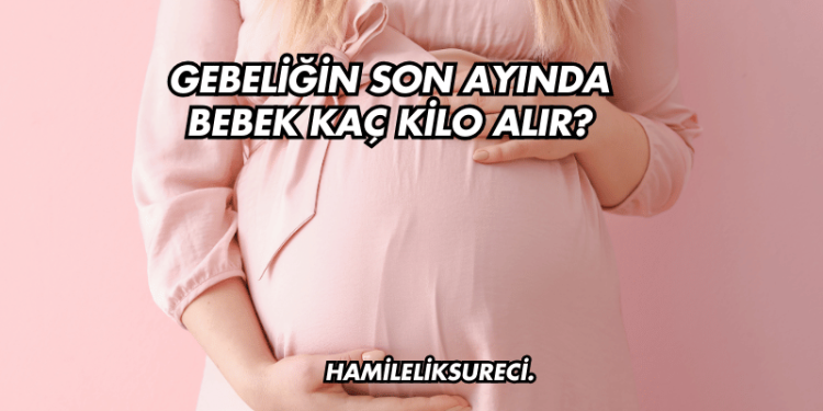 Gebeliğin Son Ayında Bebek Kaç Kilo Alır?
