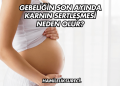 Gebeliğin Son Ayında Karnın Sertleşmesi Neden Olur?