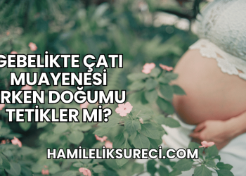 Gebelikte Çatı Muayenesi Erken Doğumu Tetikler mi?
