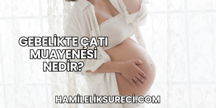 Gebelikte Çatı Muayenesi Nedir?
