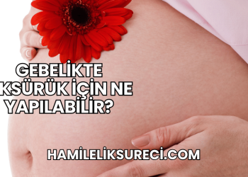 Gebelikte Öksürük İçin Ne Yapılabilir?