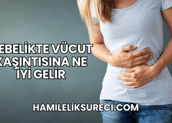 Gebelikte Vücut Kaşıntısına Ne İyi Gelir