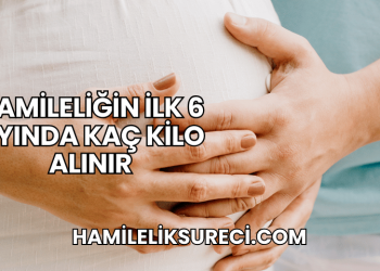Hamileliğin İlk 6 Ayında Kaç Kilo Alınır
