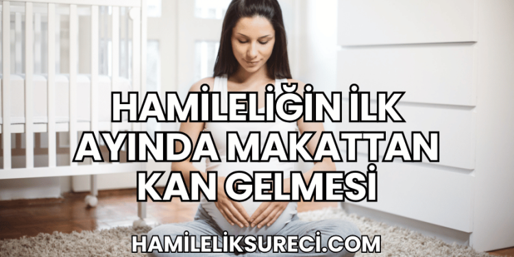 Hamileliğin İlk Ayında Makattan Kan Gelmesi