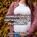 Hamileliğin İlk Haftasında Adet Olunur mu?