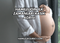 Hamileliğin İlk Zamanları Kasık Ağrısı