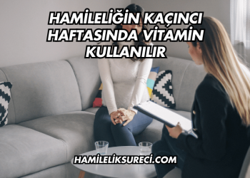 Hamileliğin Kaçıncı Haftasında Vitamin Kullanılır