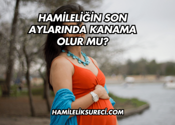 Hamileliğin Son Aylarında Kanama Olur mu?