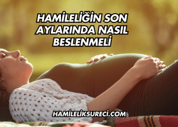 Hamileliğin Son Aylarında Nasıl Beslenmeli