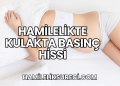 Hamilelikte Kulakta Basınç Hissi