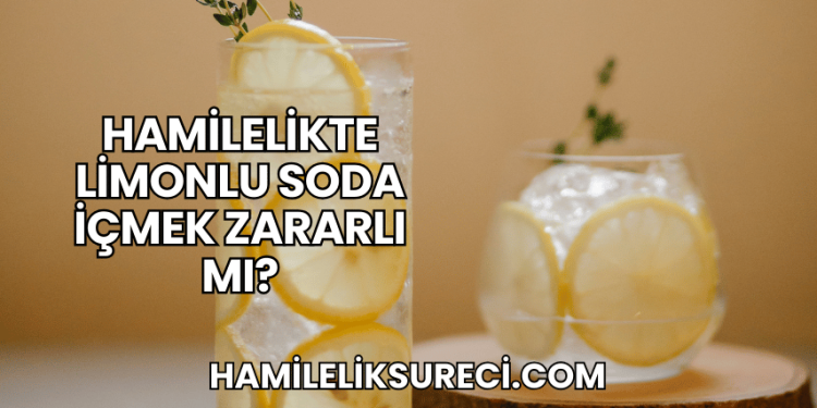 Hamilelikte Limonlu Soda İçmek Zararlı mı?