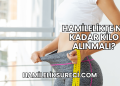 Hamilelikte Ne Kadar Kilo Alınmalı?