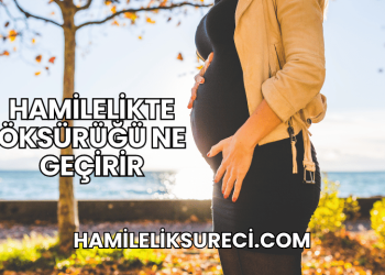 Hamilelikte Öksürüğü Ne Geçirir
