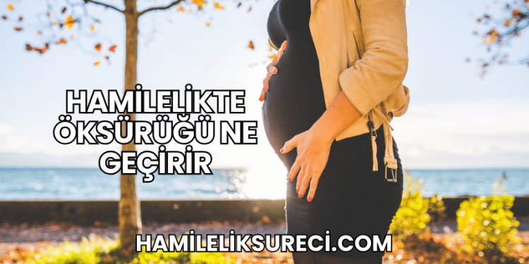 Hamilelikte Öksürüğü Ne Geçirir