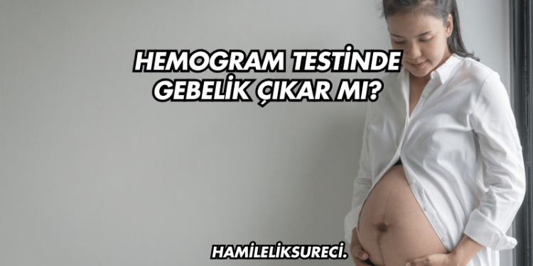Hemogram Testinde Gebelik Çıkar mı?