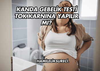 Kanda Gebelik Testi Tok Karnına Yapılır mı?