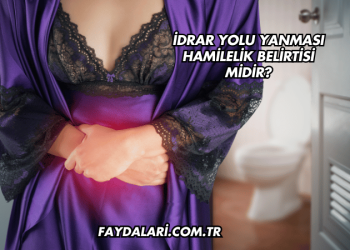 İdrar Yolu Yanması Hamilelik Belirtisi midir?