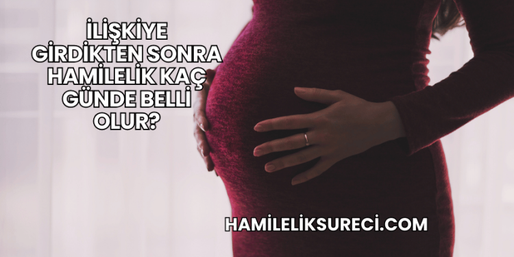 İlişkiye Girdikten Sonra Hamilelik Kaç Günde Belli Olur?