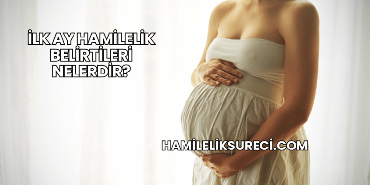 İlk Ay Hamilelik Belirtileri Nelerdir?