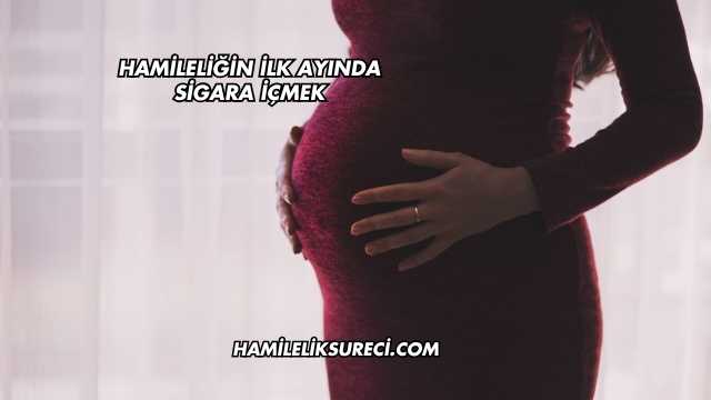 Hamileliğin İlk Ayında Sigara İçmek