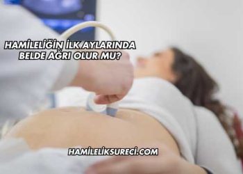 Hamileliğin İlk Aylarında Belde Ağrı Olur mu?