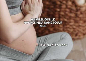 Hamileliğin İlk Haftasında Sancı Olur mu?