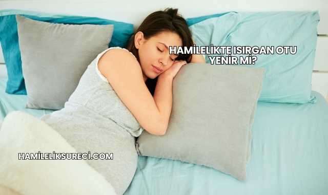 Hamilelikte Isırgan Otu Yenir mi?