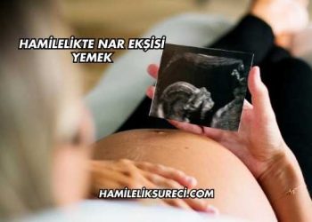 Hamilelikte Nar Ekşisi Yemek