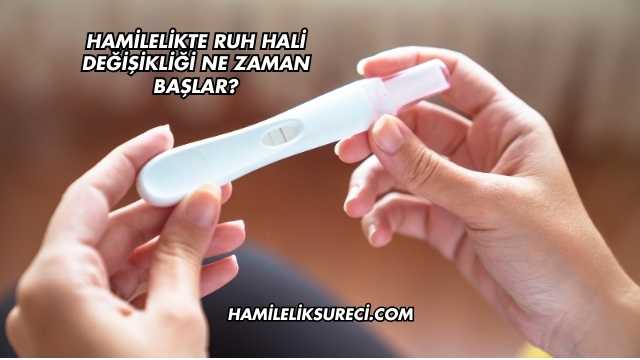 Hamilelikte Ruh Hali Değişikliği Ne Zaman Başlar?
