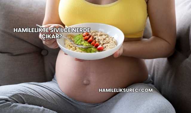 Hamilelikte Sivilce Nerde Çıkar?