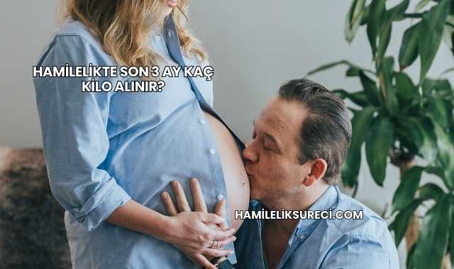 Hamilelikte Son 3 Ay Kaç Kilo Alınır?