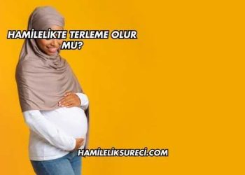 Hamilelikte Terleme Olur mu?