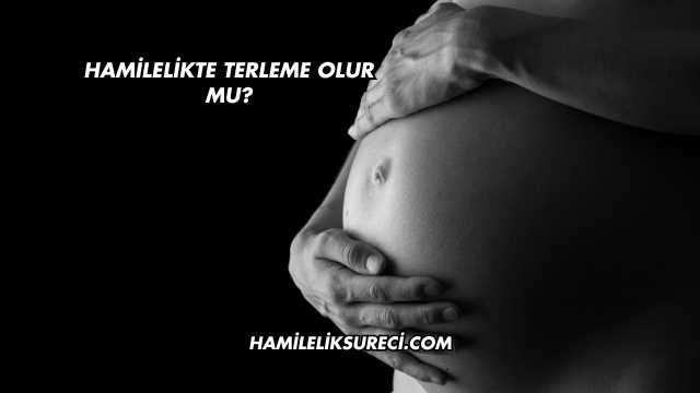 Hamilelikte Terleme Olur mu?